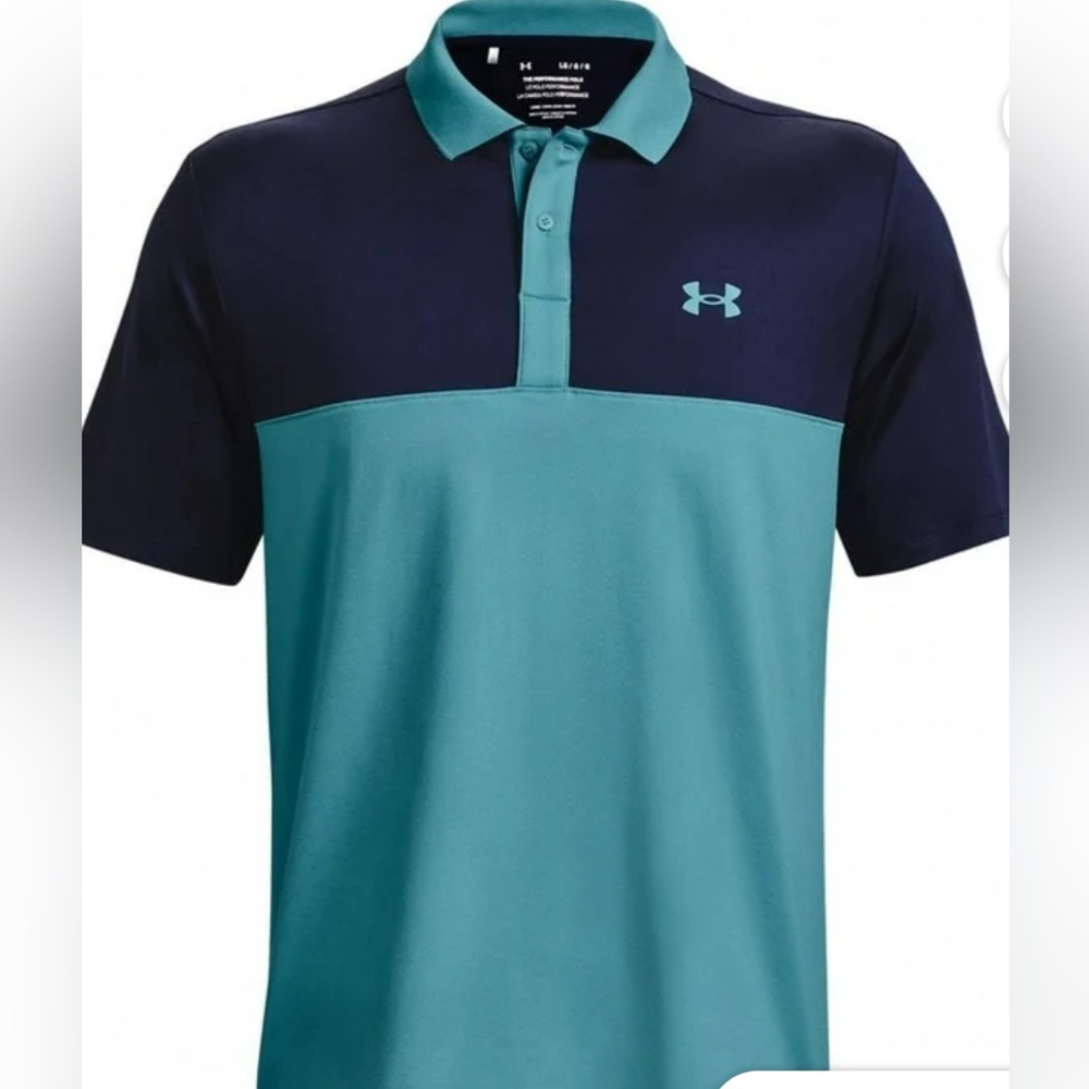 Under Armour Men's Blue Polo Shirt